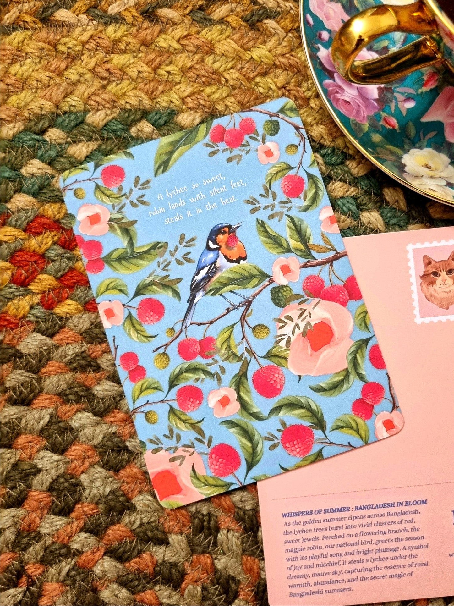 Postcard - Lychee Thief