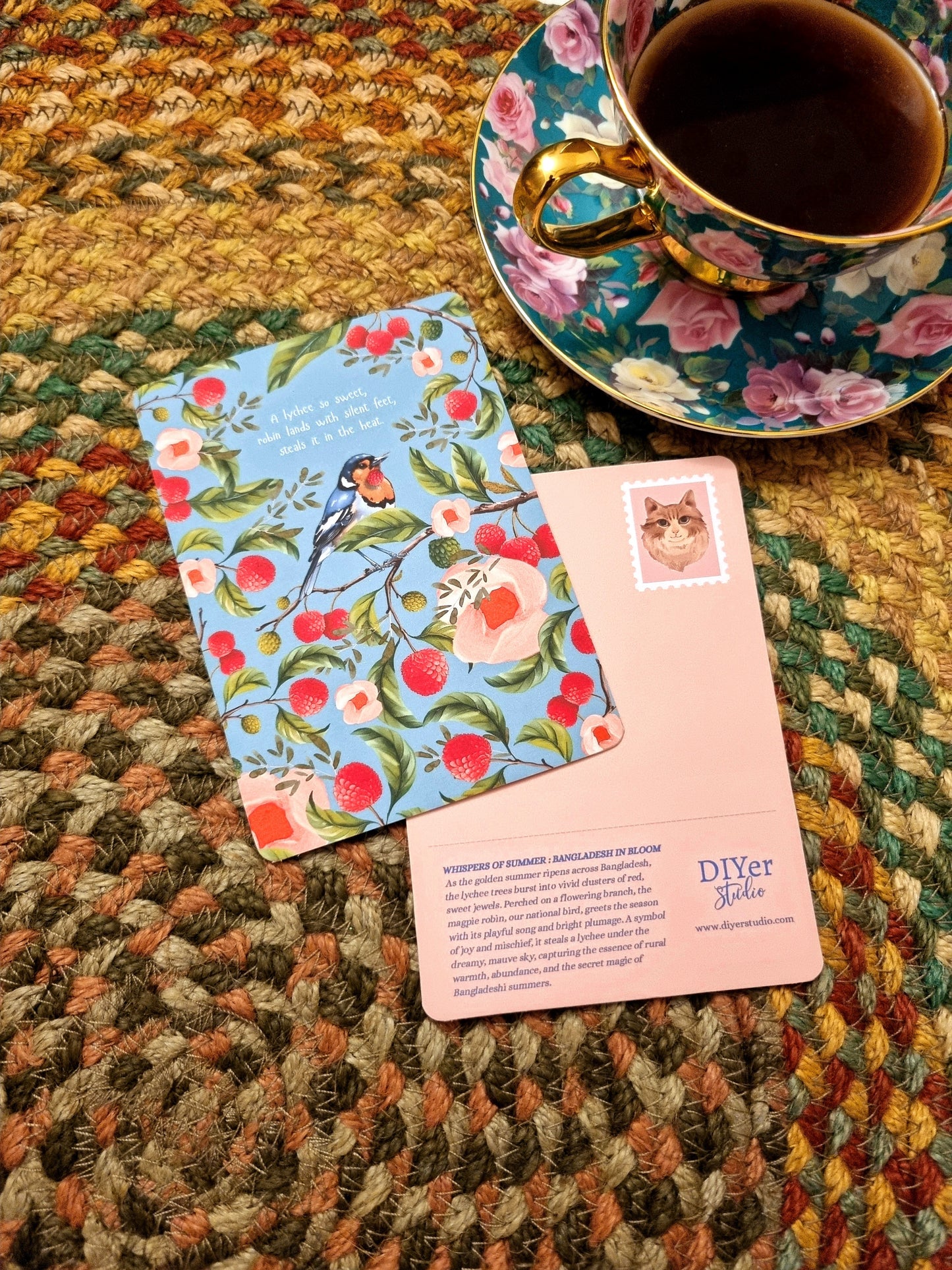 Postcard - Lychee Thief