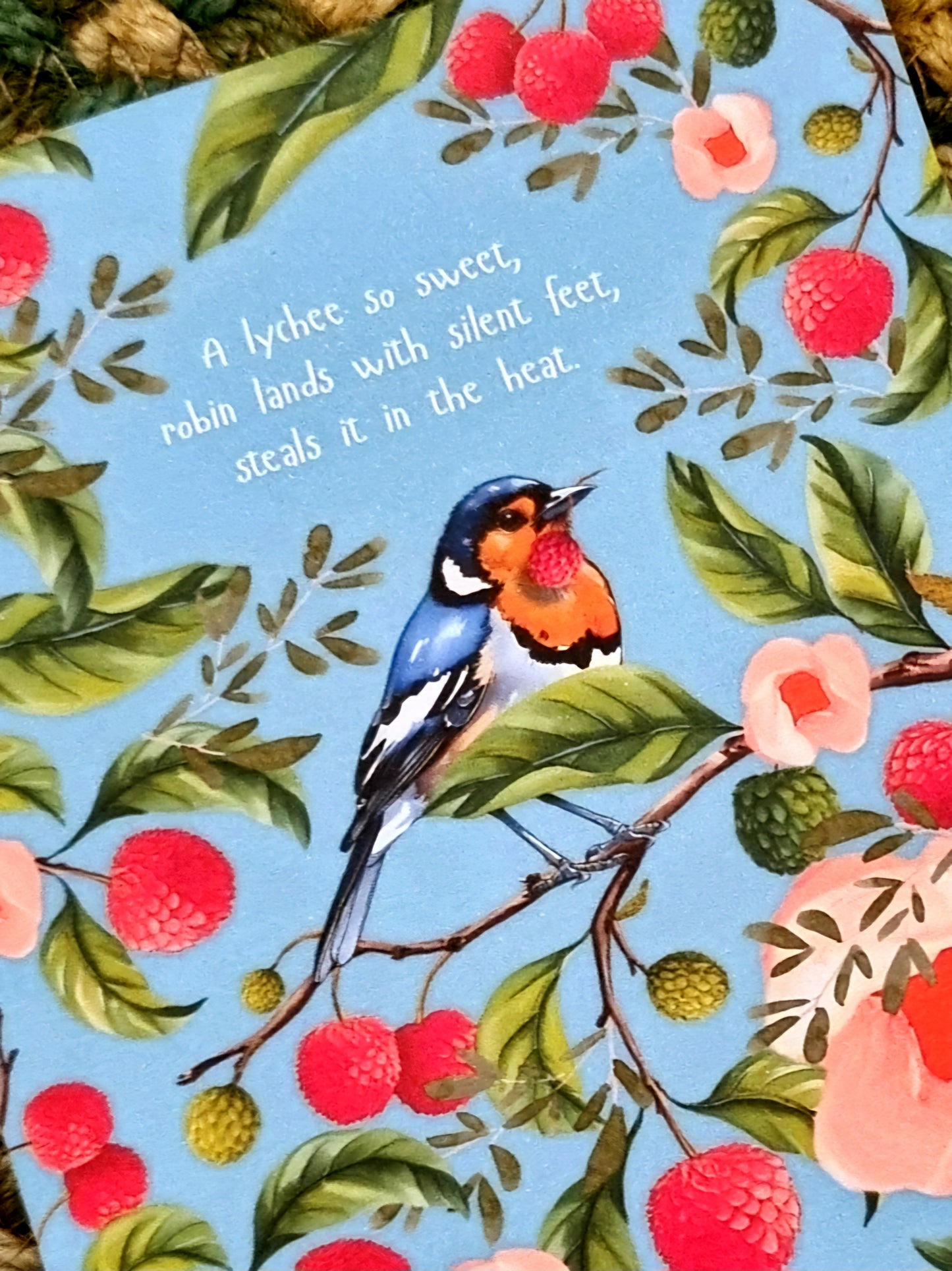 Postcard - Lychee Thief