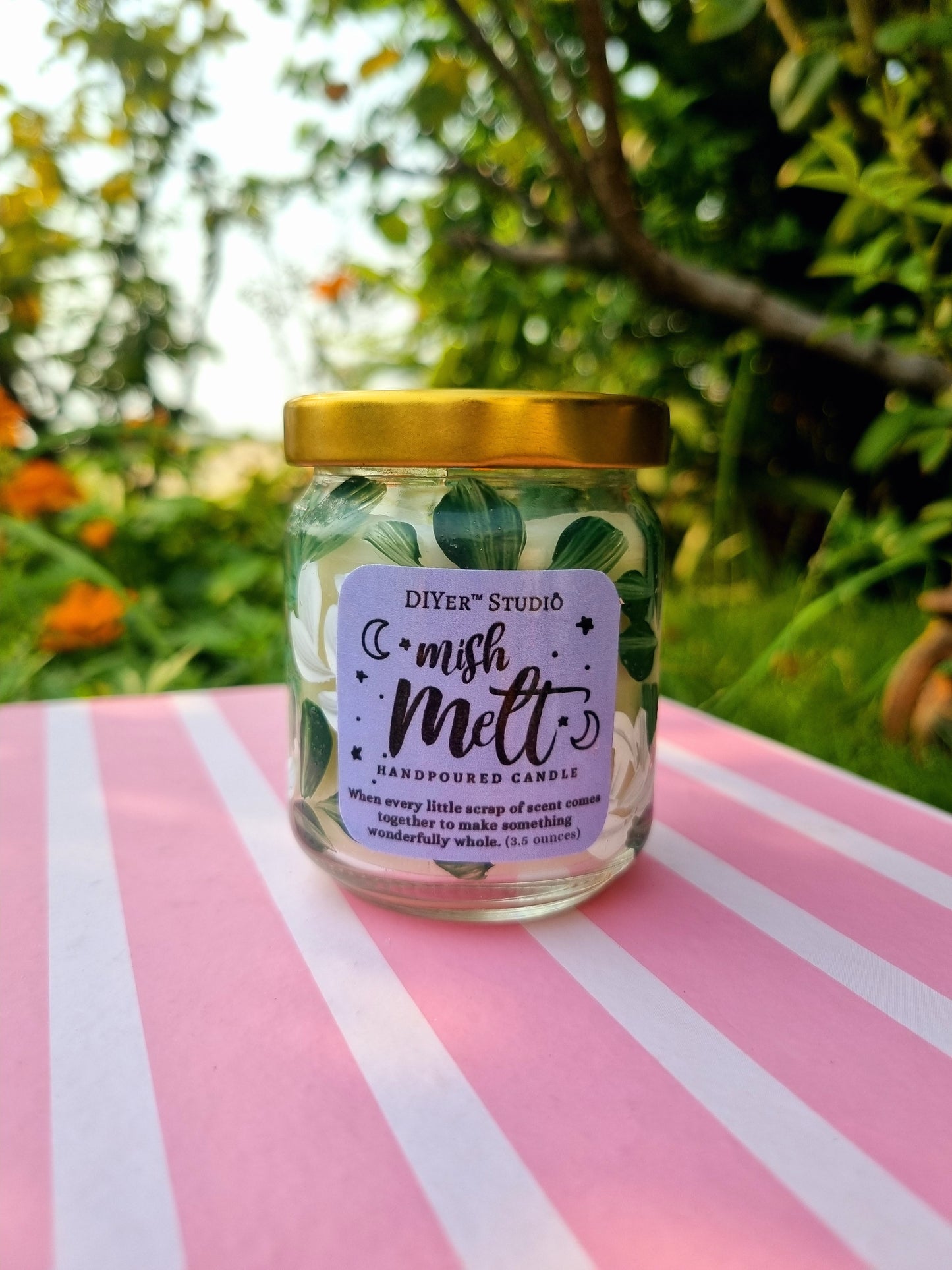 Candle - MishMelt (in Glass Jar)