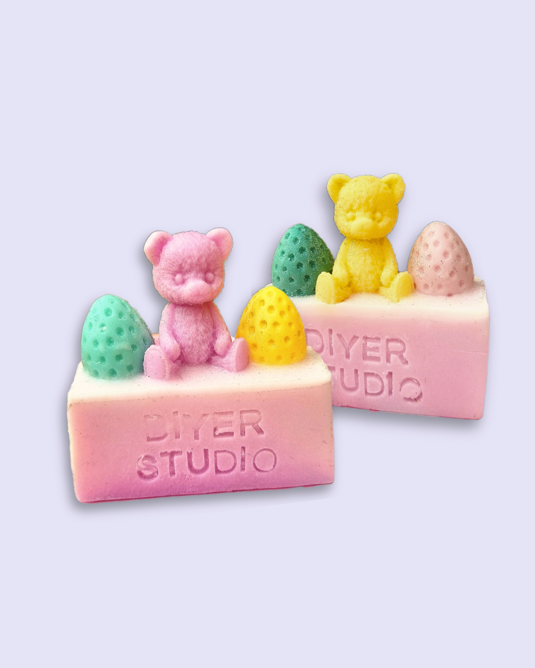 Soap - Teddy with Easter Eggs