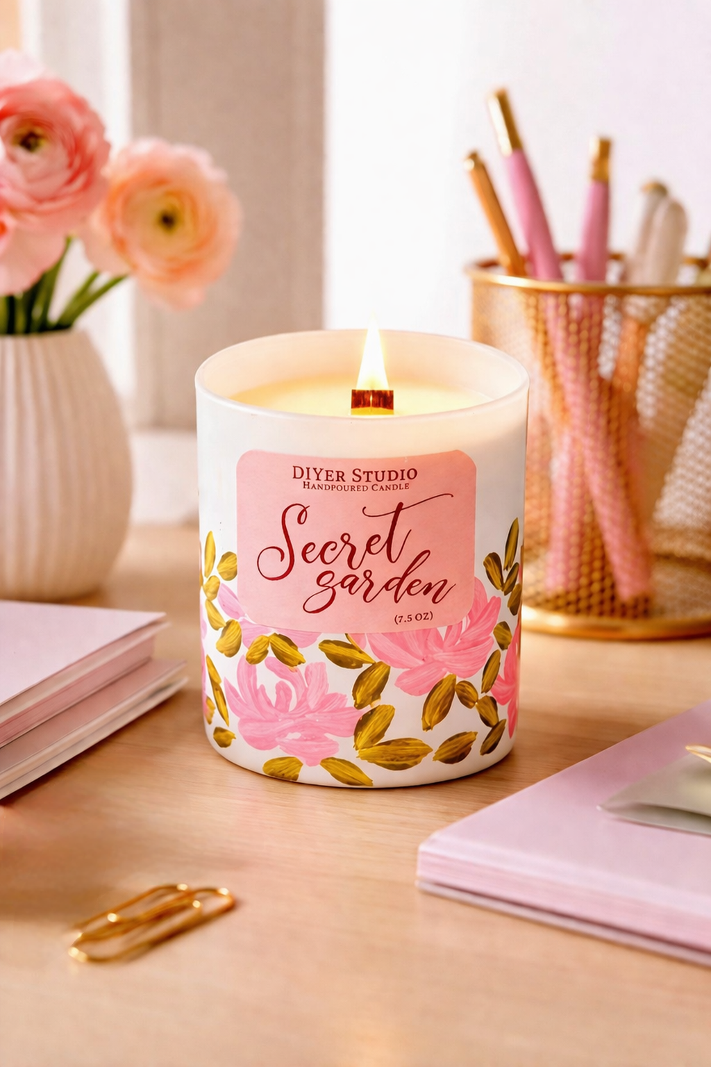 Candle - Secret Garden