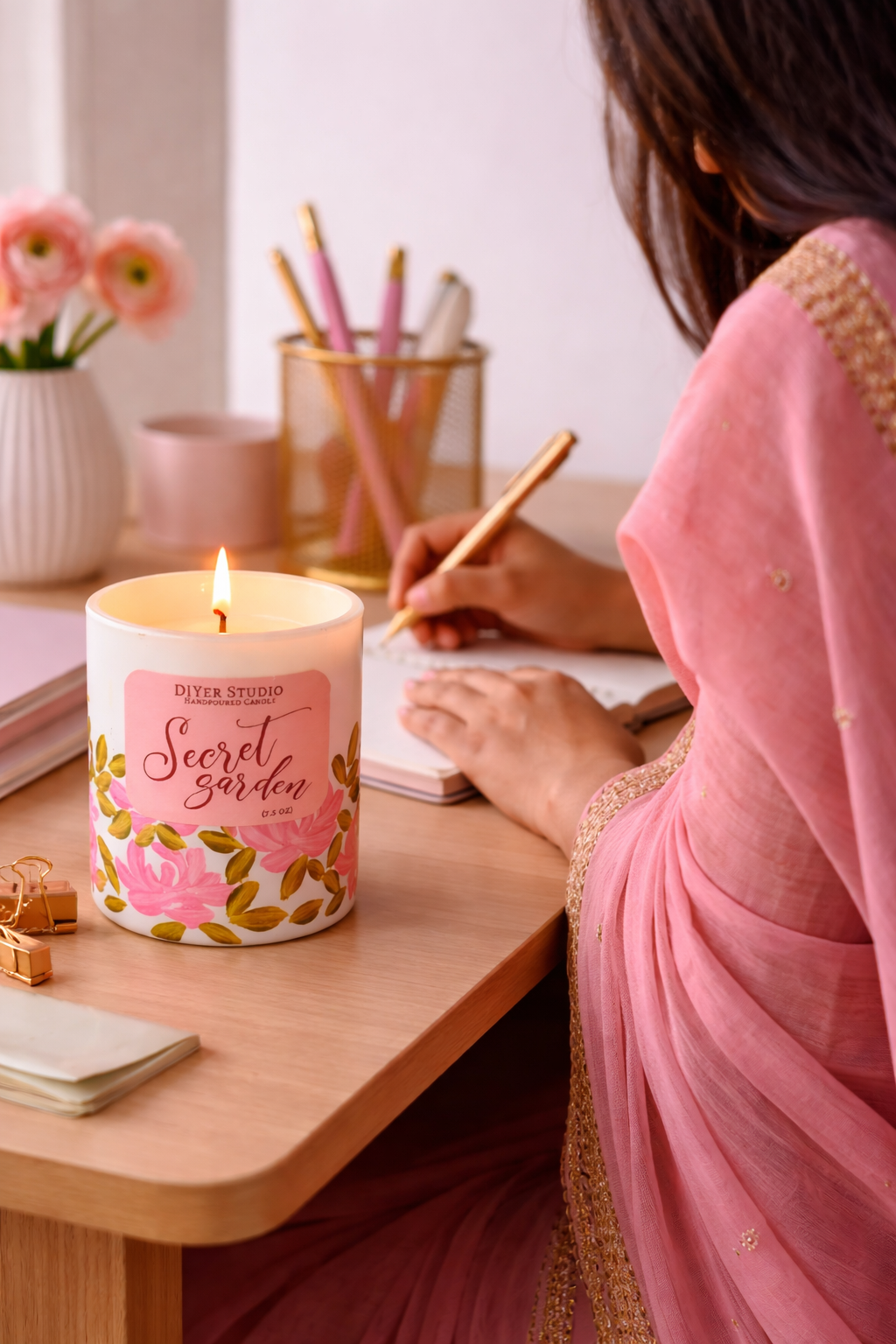 Candle - Secret Garden