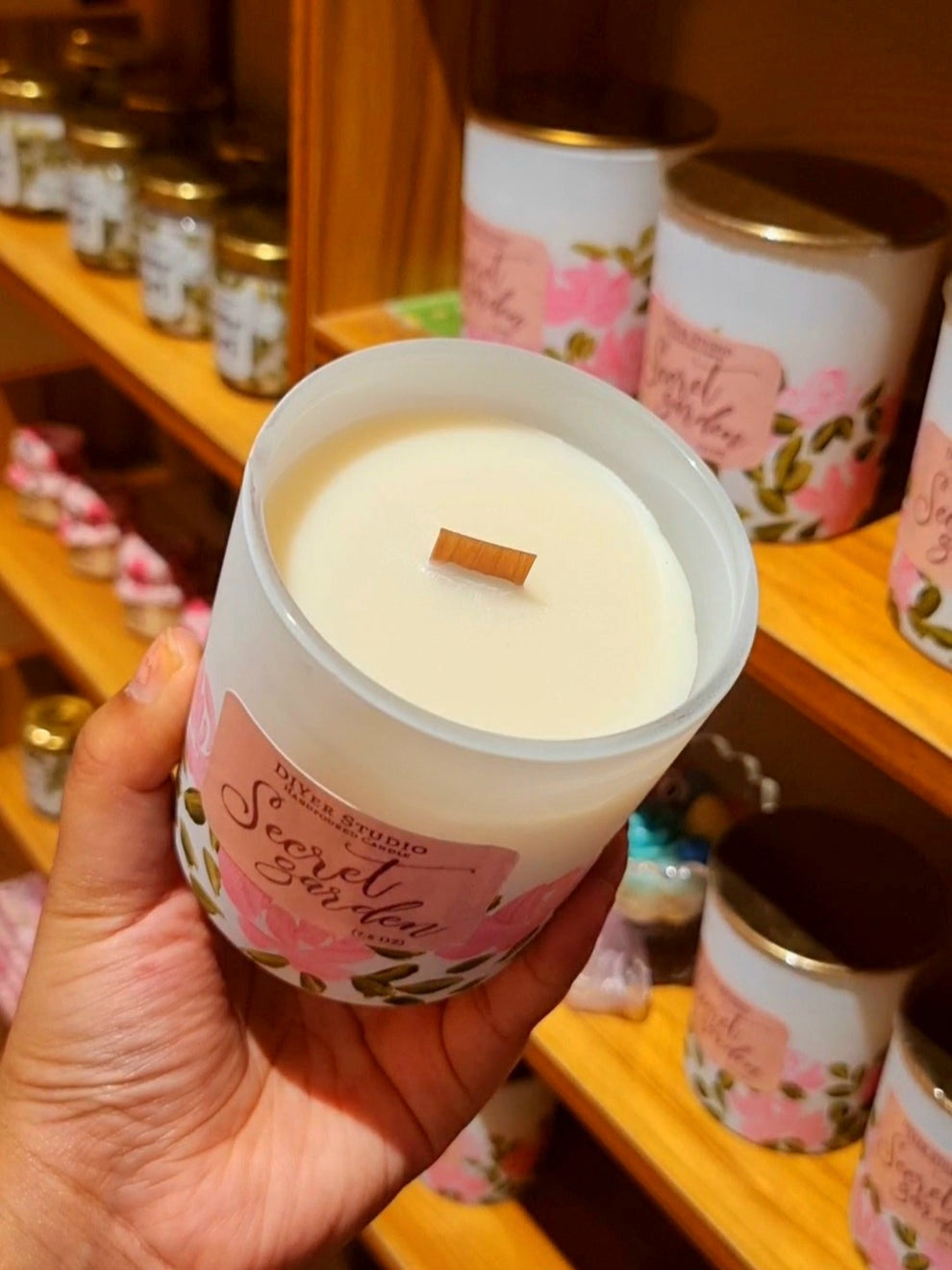 Candle - Secret Garden